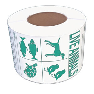 IATA Species Live Animal cargo shipping labels